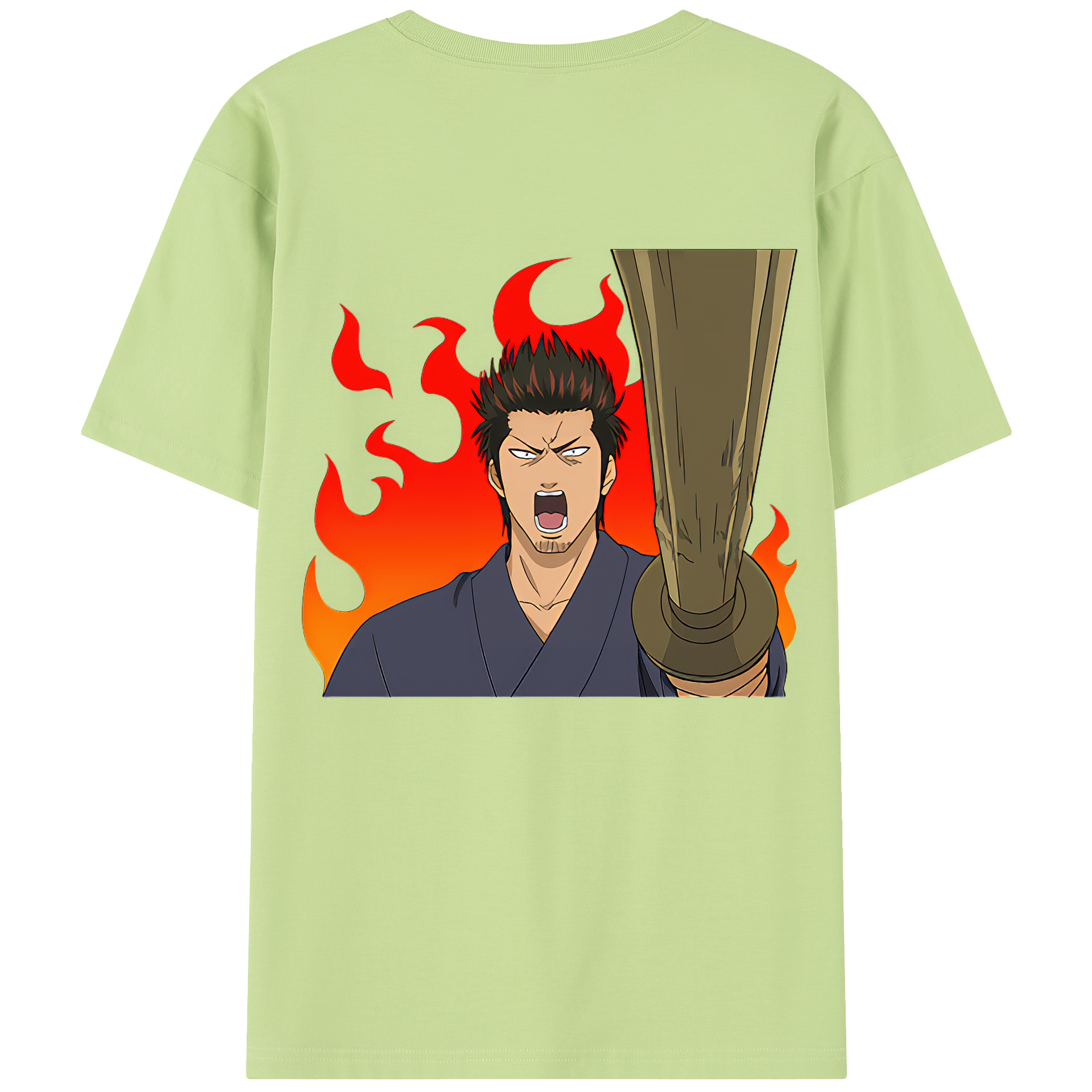 （画像用） ぎんたま 坂田銀時（さかたぎんとき） 神楽 志村新八（しむら しんぱち） GINTAMA Sakata Gintoki Kagura Shimura Shinpachi 綿100％半袖Tシャツ（背面プリント）